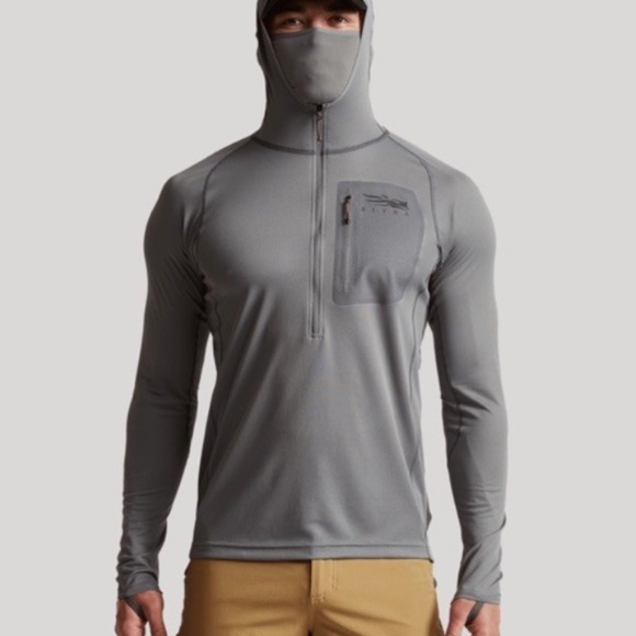 SITKA GEAR Core Lightweight Hoody Lead(Gray) LARGE Great Condition - Picture 2 of 10